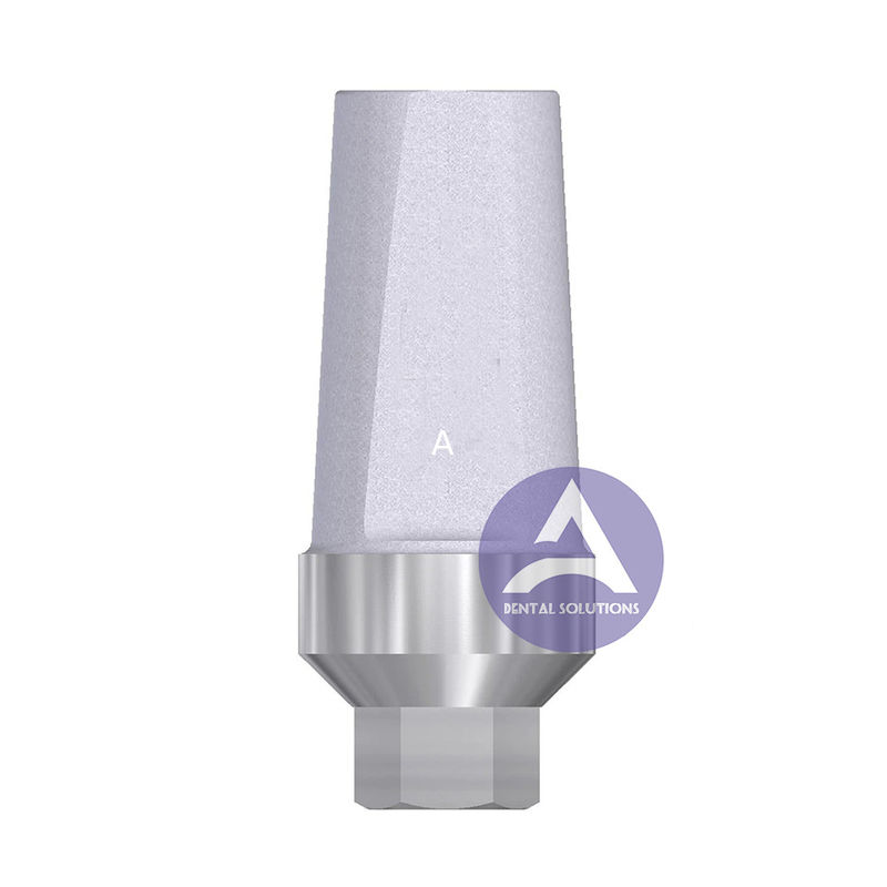 Zimmer Screw-Vent® Titanium Straight Abutment Compatible  NP 3.5mm/ RP 4.5mm/ WP 5.7mm